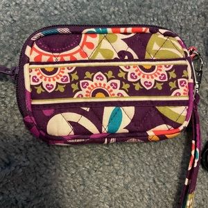 Vera Bradley paisley wristlet
